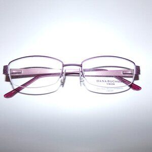 JOY Eyeglass Frames Dana Buchman Merlot Size 49 NWOT